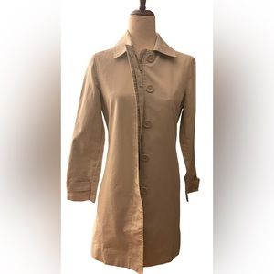 Gap Light Khaki Trench Coat